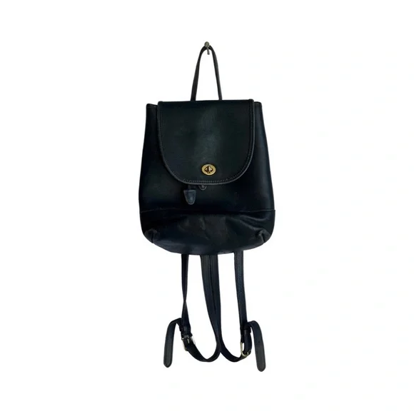 Coach | Bags | Vintage Coach 979 Large Daypack Backpack Dark Blue